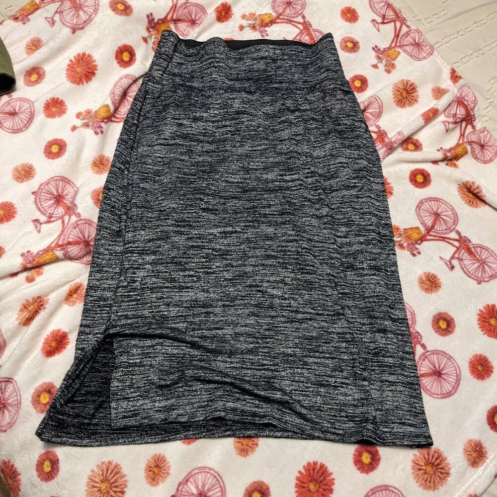 Grey and Black Skirt from Apartment 9 (size small)